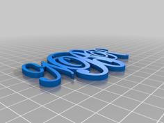 Monogram For My Girlfriend 3D Printer Model