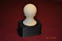 Light Weight Base For Golf Trophy By Bob East 3D Printer Model