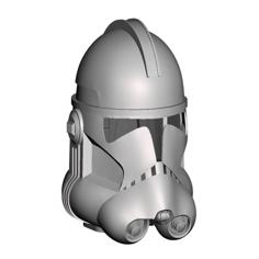 Clonetrooper Helmet – Phase 2 (Star Wars) 3D Printer Model