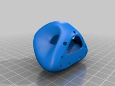 Sew-On Cartoon Nose 3D Printer Model