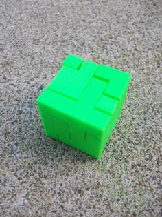 Mini Impossible Puzzle Cube 3D Printer Model