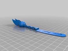 Harry Potter Bookmark 3D Printer Model