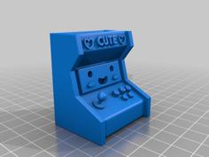 Smile Game Miniature & Pencil Holder 3D Printer Model