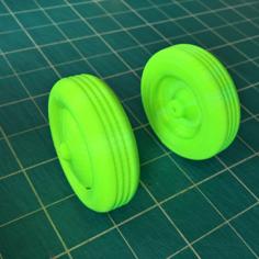 RC Plane 65mm Wheel 3D Printer Model