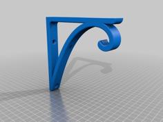 Shelves Bracket – Vintage Style 3D Printer Model