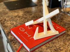 Recipe Book Stand Remix 3D Printer Model