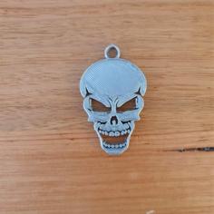 Skull Keyring 3D Printer Model