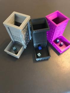 Dice Tower Collection 3D Printer Model