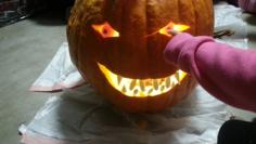 Jack-O-Lantern Fangs 3D Printer Model