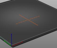 Tactile Image: Cartesian Plane 3D Printer Model