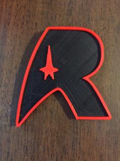 USS Republic Badge 3D Printer Model