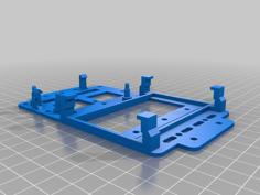 DotBotS – Support For Arduino UNO And Breadboard Used To Create Small Robots 3D Printer Model