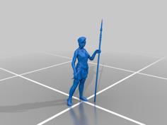 Fairy Warrior 3D Printer Model