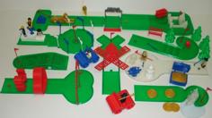 GOLF-IN-MINIATURE : The Desktop 18 Hole Miniature Golf Course 3D Printer Model