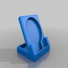 LIVBOJ (IKEA) Charger Phone Stand (Qi) 3D Printer Model