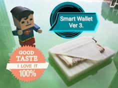 Smart Wallet Version 3 With Slide Box 3D Printer Model