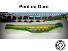 Pont Du Gard 3D Printer Model