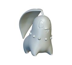 Pokemon Chikorita #152 – Optimized For 3D Printing 3D Printer Model