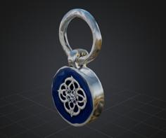 Keychain With Fortune And Wealth Sign 3D Printer Model