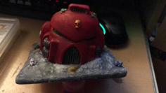 Space Marine Pen Holder 3D Printer Model