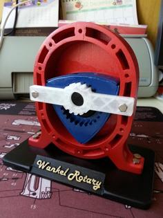 Wankel_Rotary_Assembly 3D Printer Model