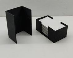 Desk Business Card Holder 3D Printer Model