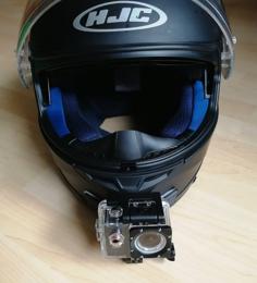 HCJ Helmet Camera/Gopro Holder/Mount 3D Printer Model