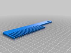 Comb 3D Printer Model