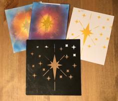 Stencil – Starry Night! 3D Printer Model