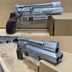 RSKF-H8R Airsoft Blaster Conversion 3D Printer Model