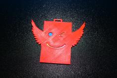 ID Card Holder – Angel Version. 3D Printer Model