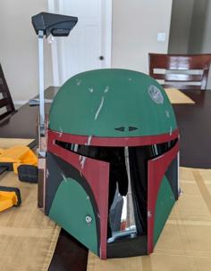 Boba Fett Helmet – Easy Assembly 3D Printer Model