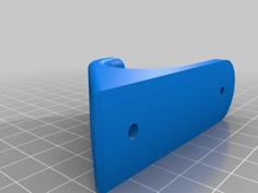 Wall Hook For Backpack, With Extra Mounting Hole 3D Printer Model