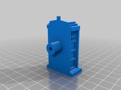 Tardis Knob (whole/half) 3D Printer Model