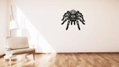 Tarantula / Tarantule Wall Decoration 3D Printer Model