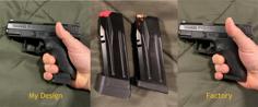 CZ P10-s Magazine Extender 3D Printer Model