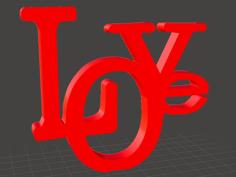 Valentine Gift – Love Letters 3D Printer Model