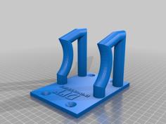 Better Guitar Hanger (MK2) 3D Printer Model