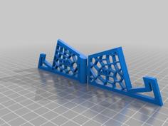 Foldable Cell Phone Stand 3D Printer Model