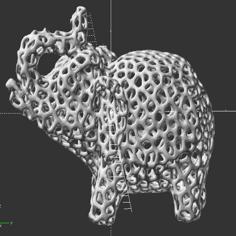 Voro Elephant 3D Printer Model