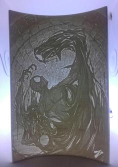 Lithophane Spiderman X Venom 3D Printer Model