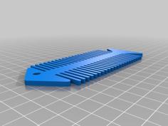 Prehistory Comb 3D Printer Model