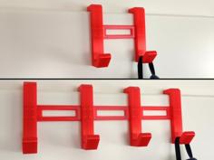 Door Hooks (expandable) / Tür-Haken (erweiterbar) 3D Printer Model