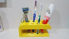 Bathroom Arranger(tooth Brush Holder) 3D Printer Model