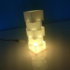 Modern Lamp (mood Lamp) 3D Printer Model