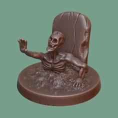 Grave Zombie 3D Printer Model