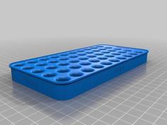 9mm Tray – Deeper Holes 3D Printer Model