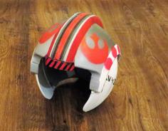 Rebel X-wing Pilot Helmet 3D Printer Model