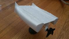 Rubber Band Powered Race Boat 3D Printer Model