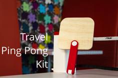 Portable Ping Pong Kit 3D Printer Model